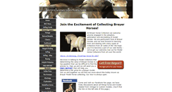 Desktop Screenshot of breyerhorsecollectors.com